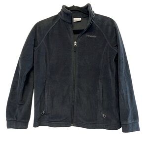 Columbia Black Fleece Full Zip Jacket